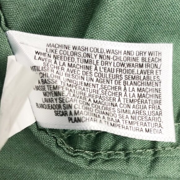 Old Navy Military Style Button Down Shirt. Unisex. Green. Size S - Picture 8 of 14